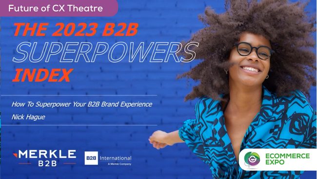 How to superpower your B2B brand experience
