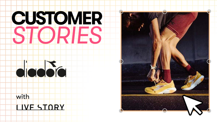  How Diadora designs and goes live in just a few clicks