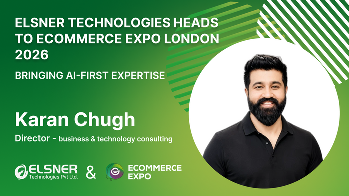 Elsner Technologies Heads to Ecommerce Expo London 2026, Bringing AI-First Expertise