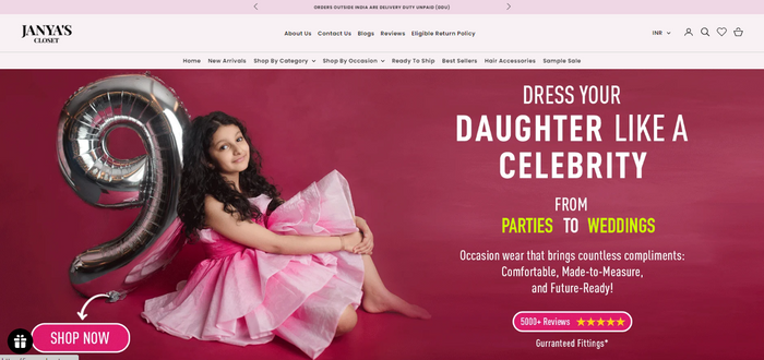 Website Development for Diverse Fashion Collections