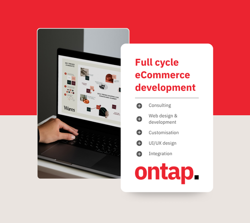 Full-cycle eCommerce development