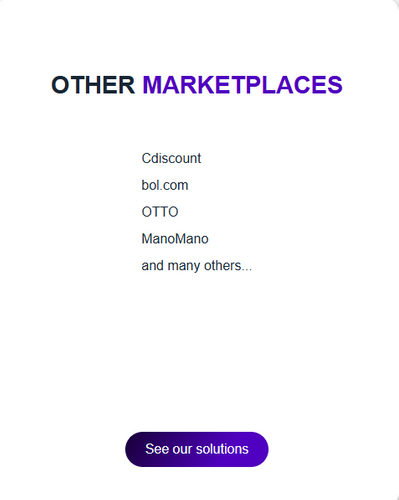 Other marketplaces