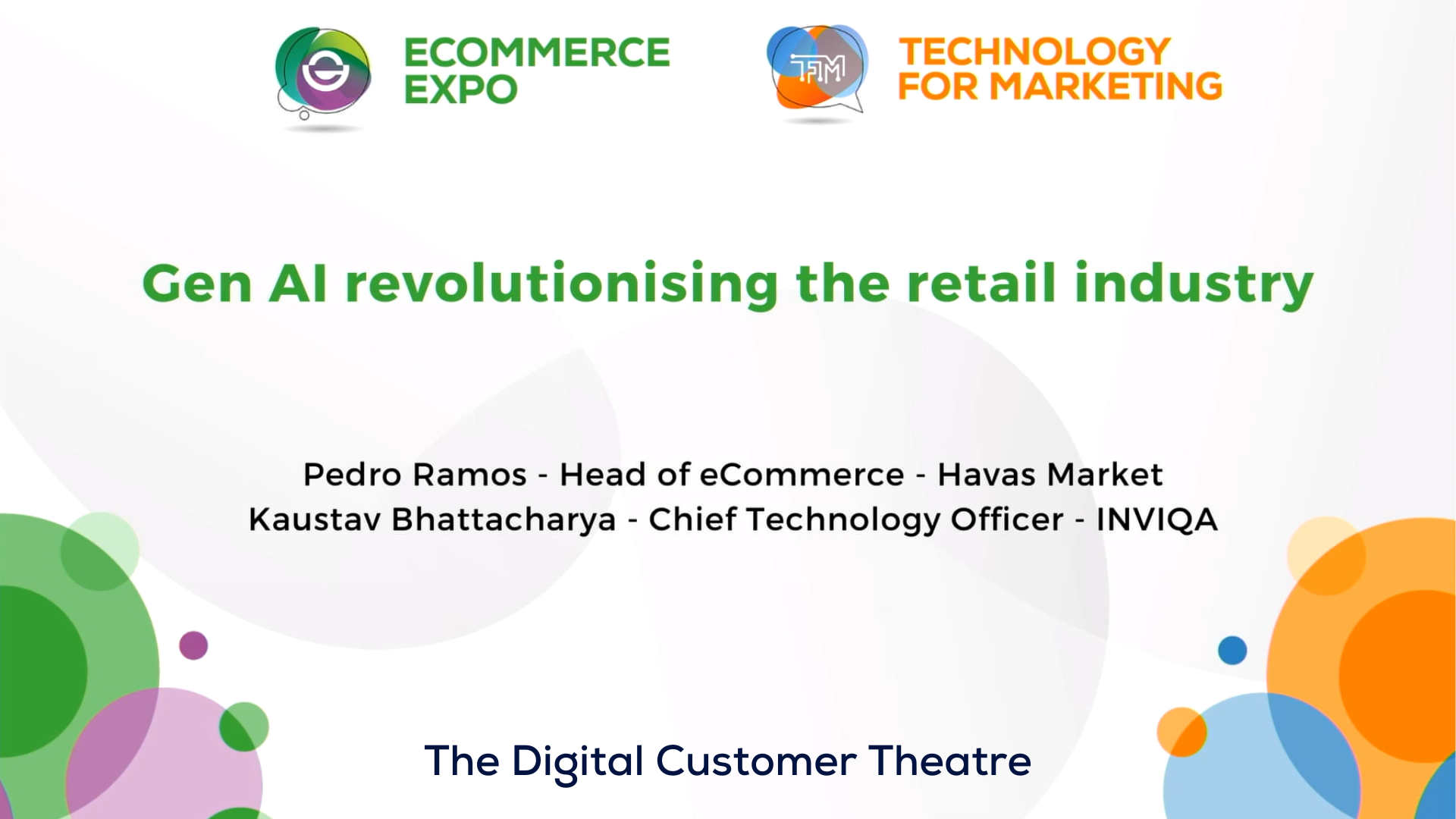 Gen AI revolutionising the retail industry - eCommerce Expo 2026