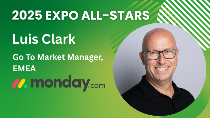 Meet our Exhibitors: Luis Clark, Go To Market Manager, EMEA at monday.com