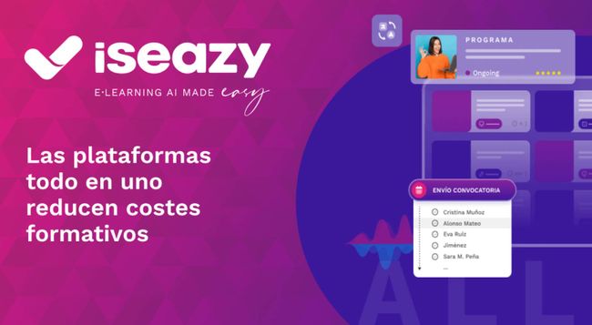 Las plataformas todo en uno reducen costes formativos