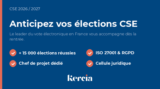 CSE 2026/2027 : anticipez vos élections avec le leader du vote électronique