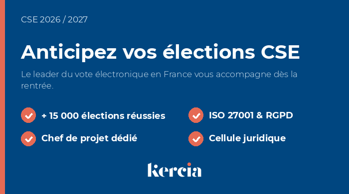 CSE 2026/2027 : anticipez vos élections avec le leader du vote électronique