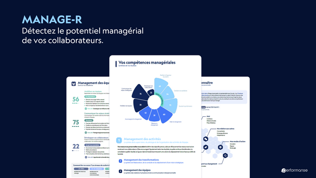 Comment détecter le potentiel managérial ? Découvrez Manage-R avec PeformanSE !