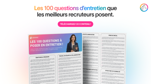 100 questions d'entretien class&eacute;es par usage : le guide indispensable des recruteurs