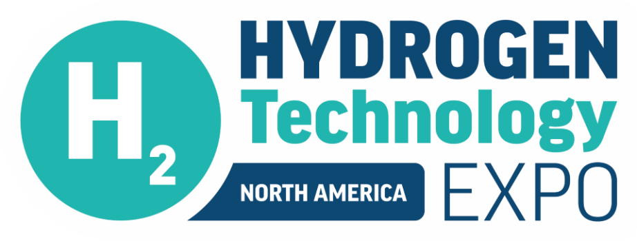 Hydrogen Technology Expo Logo North America in blue