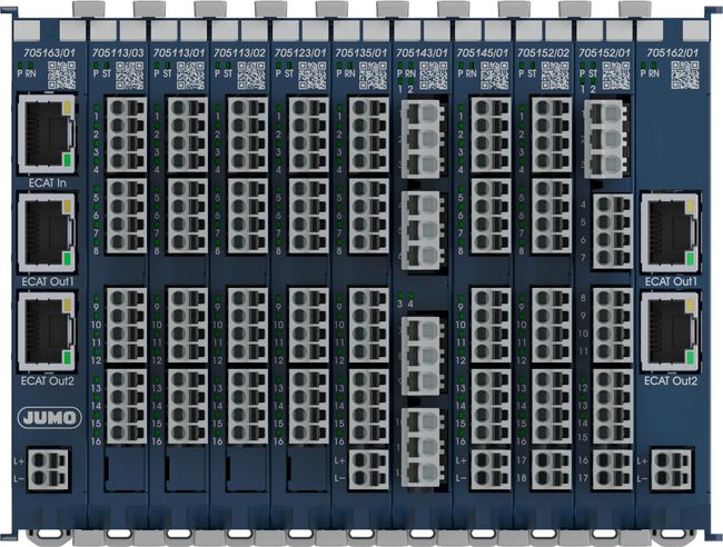 New I/O Modules from JUMO and Recorder App