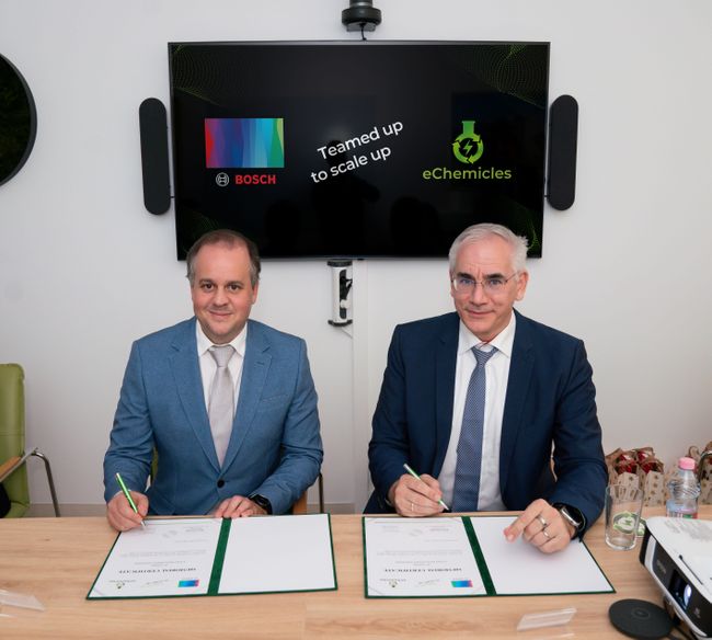 eChemicles announces strategic collaboration with Bosch Thin Metal Technologies