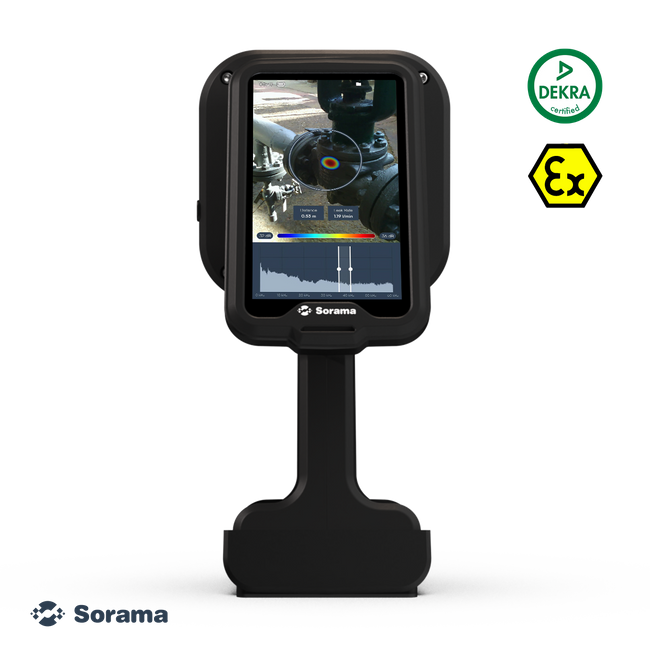 Sorama CAM iV64Ex officially certified by DEKRA for ATEX and IECEx hazardous zones