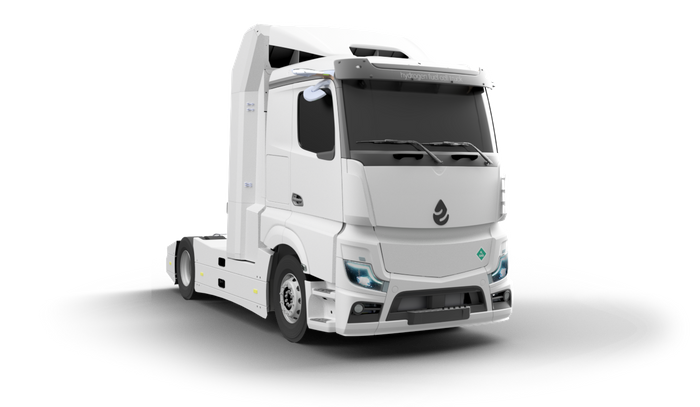 Europa - 44T hydrogen fuel cell truck