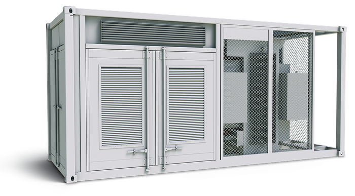 IGBT Boost Containerized Rectifier for Big System Applications