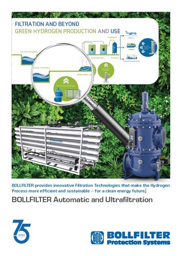BOLLFILTER Automatic and Ultrafiltration