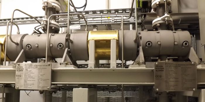 Rotary Lobe Gas compressor package