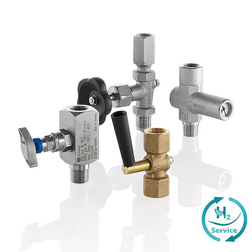 Hydrogen compliant Gauge Valves and Pressure Gauge Accessories