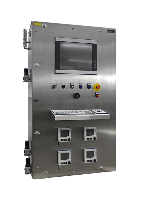 Control panels for hazardous areas