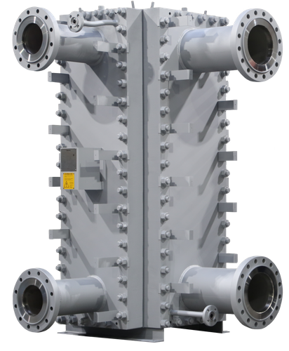 Welded plate heat exchangers