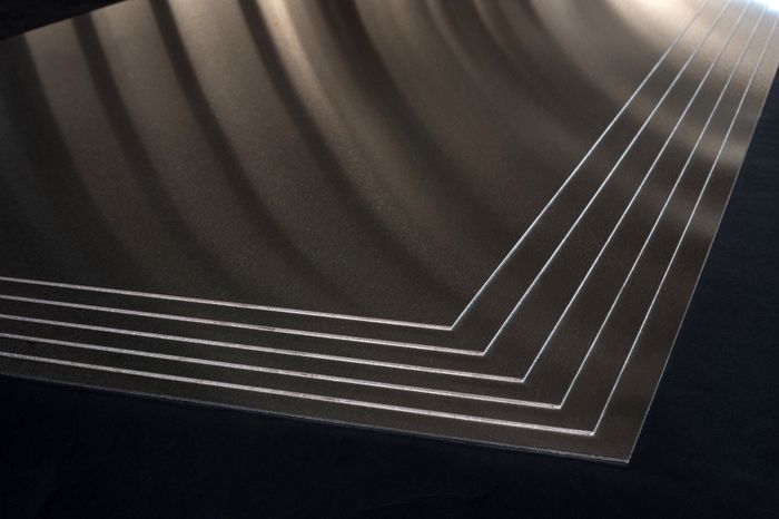 Cold-rolled sheets in nickel and nickel-based alloys