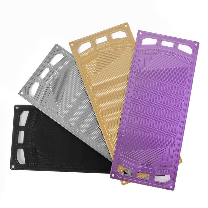Stamped Titanium Bipolarplates for fuel cells