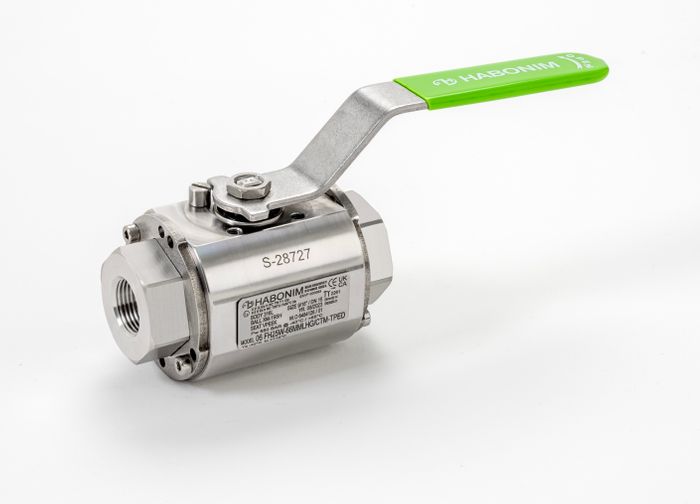 H25 Hydrogen Service High Pressure Floating Ball Valve