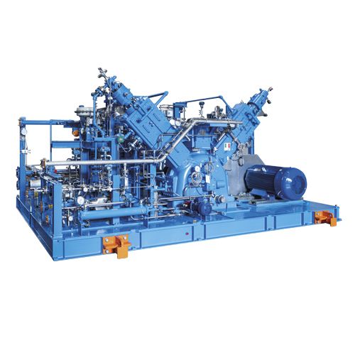 Hydrogen compressors for mobility and tube-trailer filling