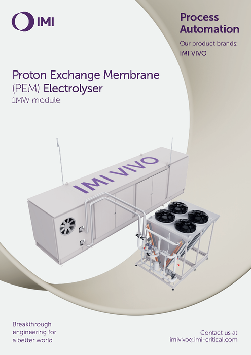 1MW PEM Electrolyzer