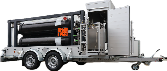 Test Module for H2 Filling Stations / MEGC