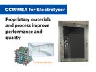 CCMs for Water Electlysis
