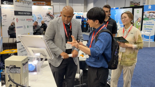 SunHydrogen at the 2025 Hydrogen Technology Expo, North America, in Houston, Texas