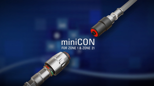 miniCON - Our safe plug-in connectors for hazardous areas