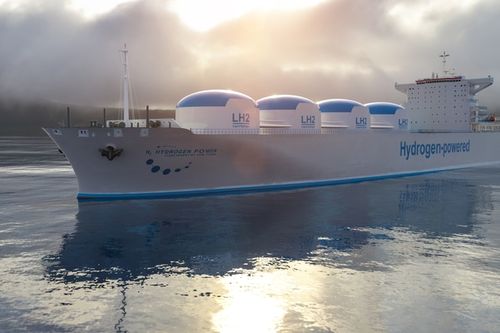 A pump unit of hydrogen-fueled ships ordered by Nikkiso