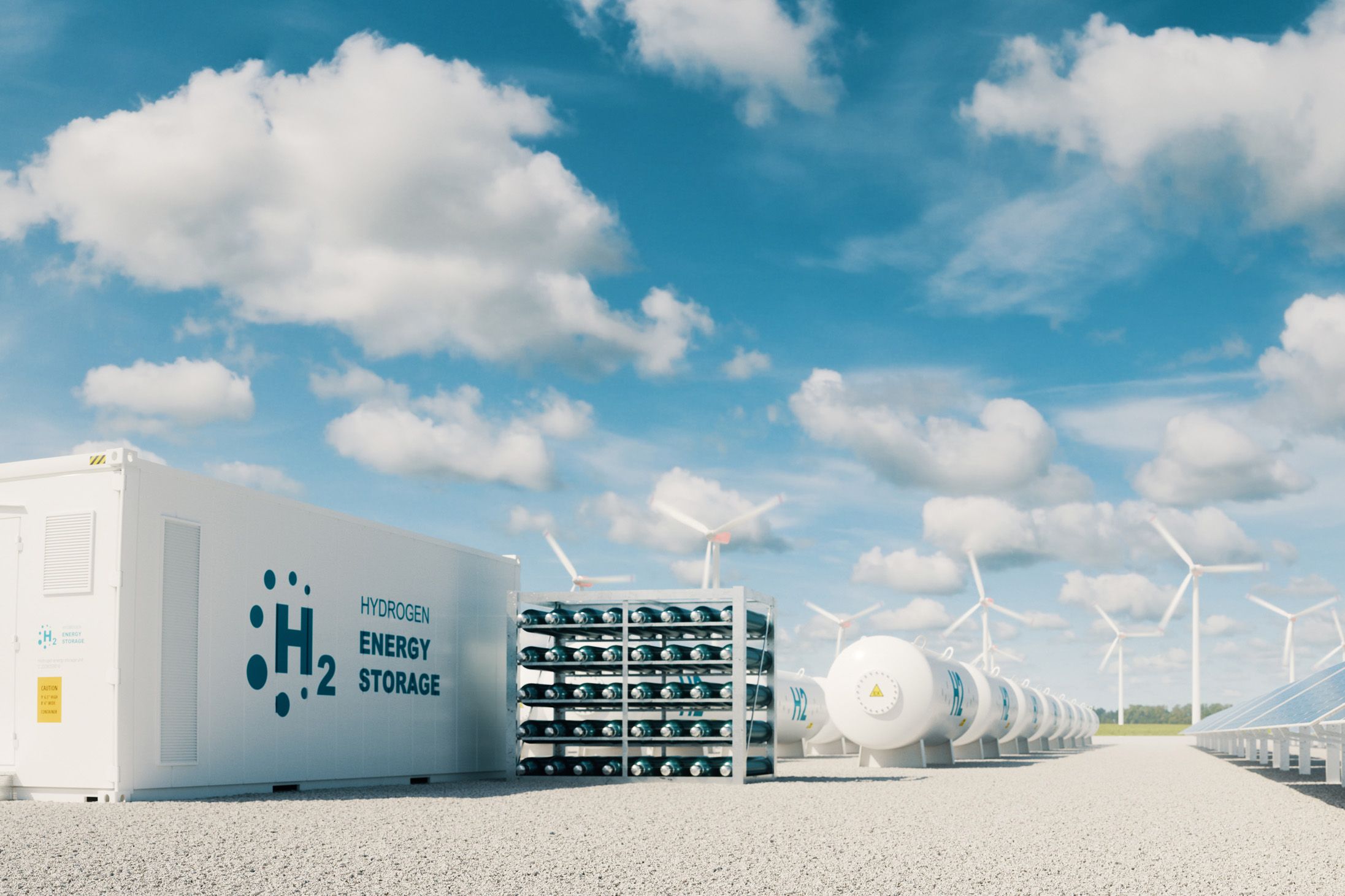 Hydrogen fuel track