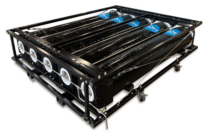 Hydrogen Gas Storage Multi-Vessel Bundles
