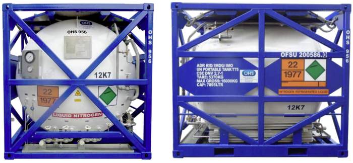 Offshore DNV Cryogenic ISO Tanks