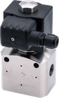 Series 83830/83840 – High pressure solenoid valve  DN 8 & DN 13 with  integrated check-valve
