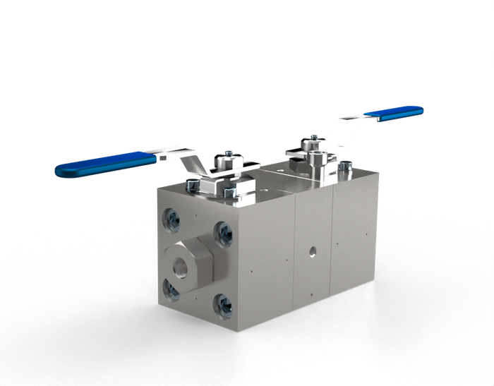 Double Block & Bleed Hydrogen Valves
