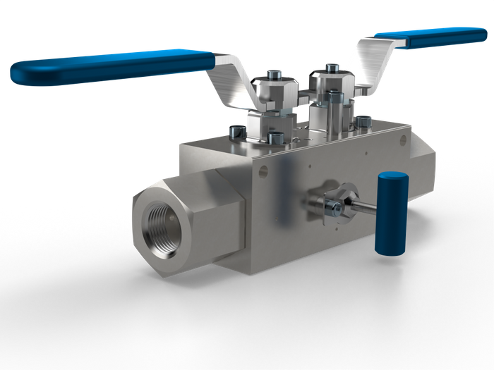 Double Block & Bleed Hydrogen Valves