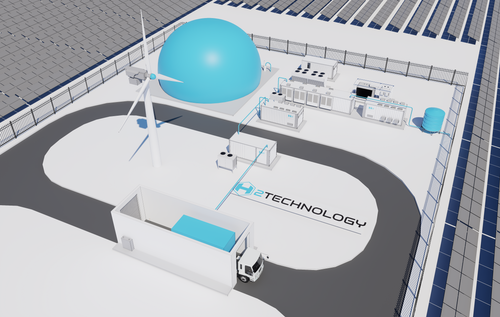 Scalable, Modular Multi-megawatt Hydrogen Plant