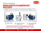 Flameproof Motors