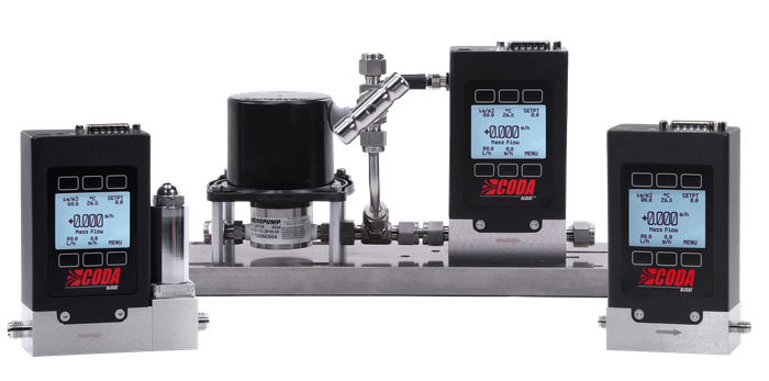 CODA miniaturized Coriolis Mass Flow Controllers for Liquid or Gas