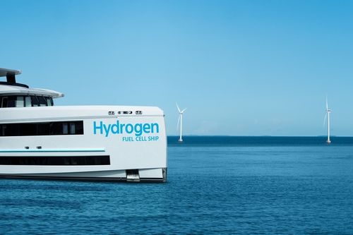 An AiP has been awarded to a hydrogen-powered vessel design