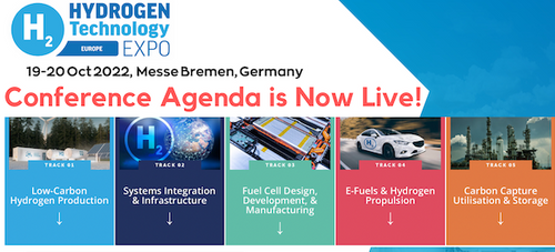 Hydrogen Technology Expo Europe’s Conference Agenda Goes Live