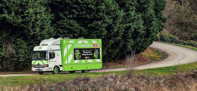 JCB Has Retrofitted a Mercedes Truck with Its Hydrogen Engine