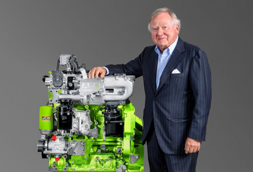 JCB to Reveal New Hydrogen Combustion Engine