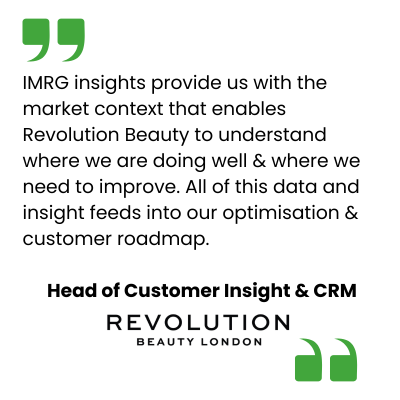 Revolution Beauty London IMRG Testimonial