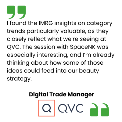 QVC IMRG Testimonial