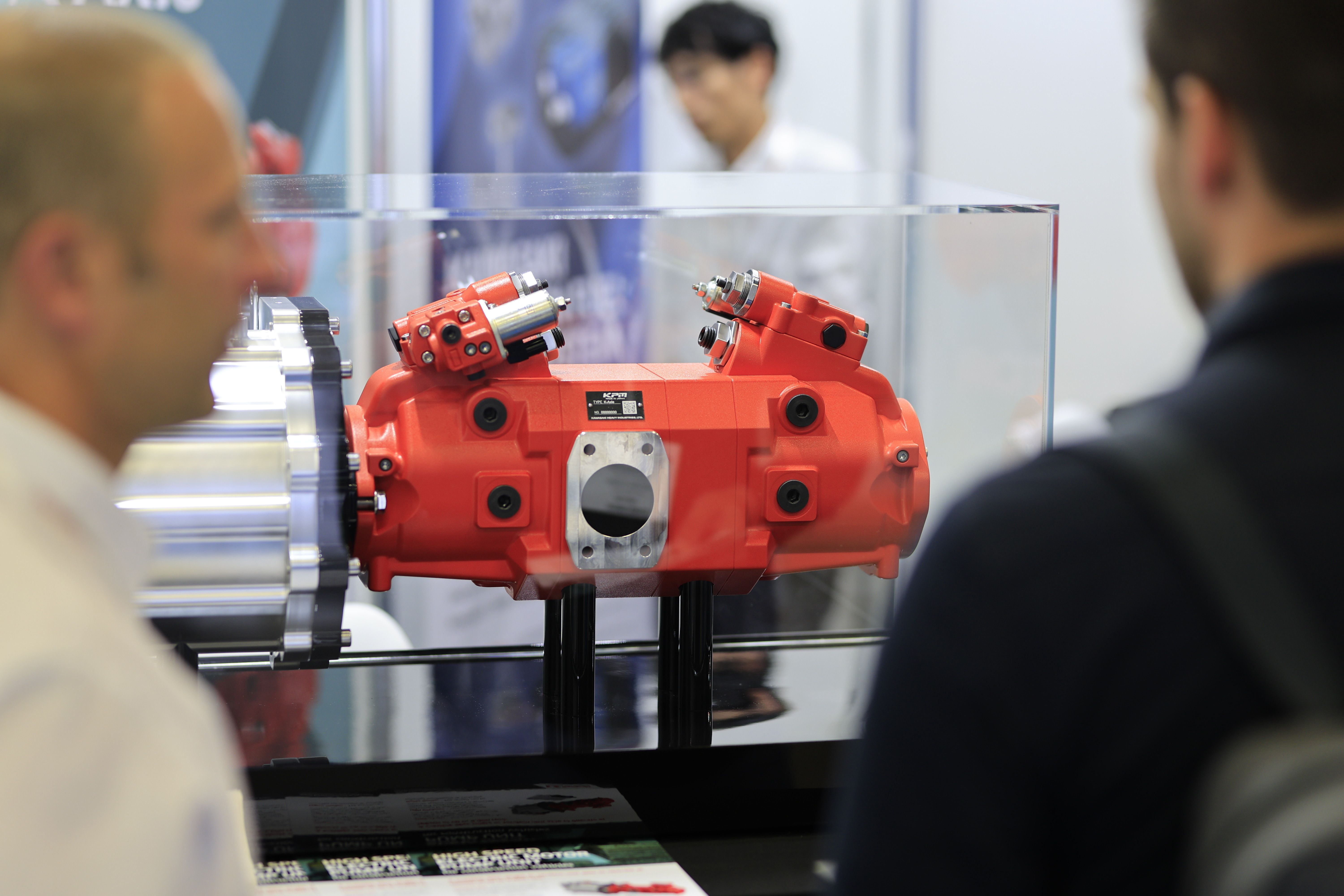 Photo shows technology on display at iVT Expo Europe